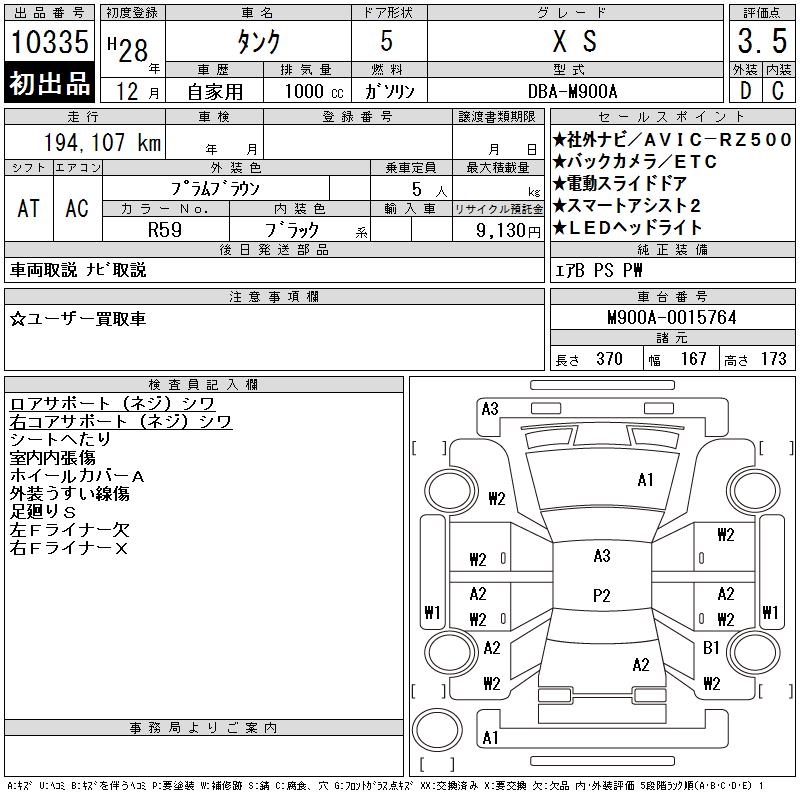 TOYOTA TANK
