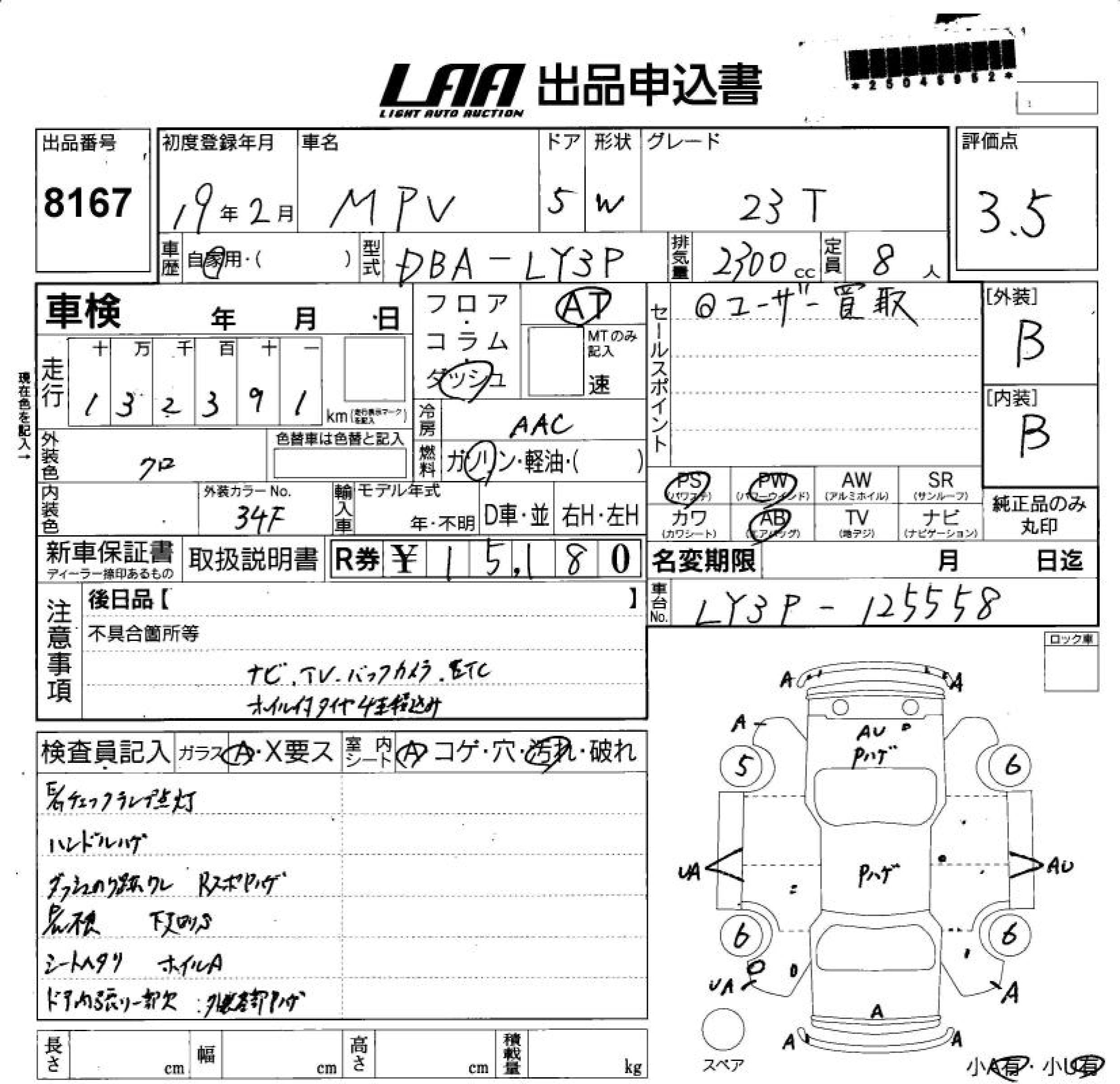 MAZDA MPV