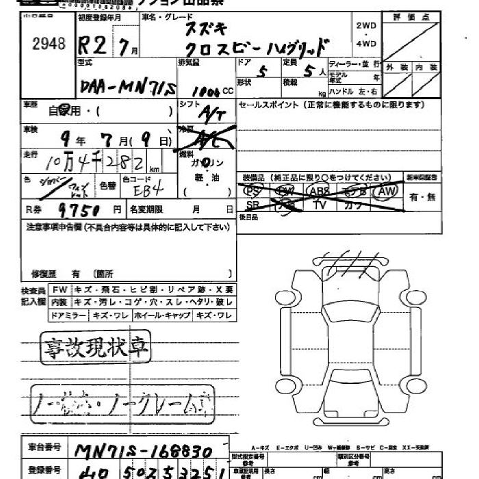 SUZUKI XBEE