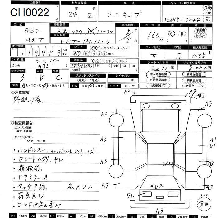 MITSUBISHI MINICAB