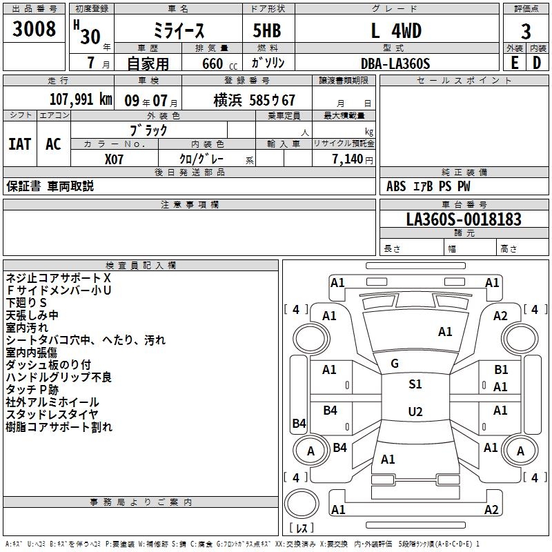 DAIHATSU MIRA E:S