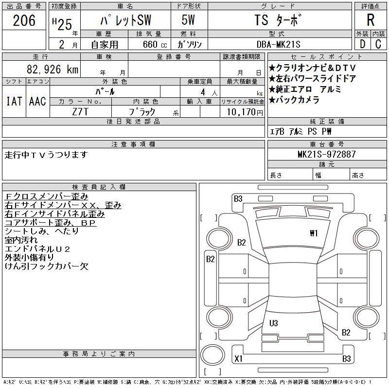 SUZUKI PALETTE