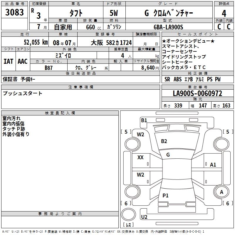 DAIHATSU TAFT
