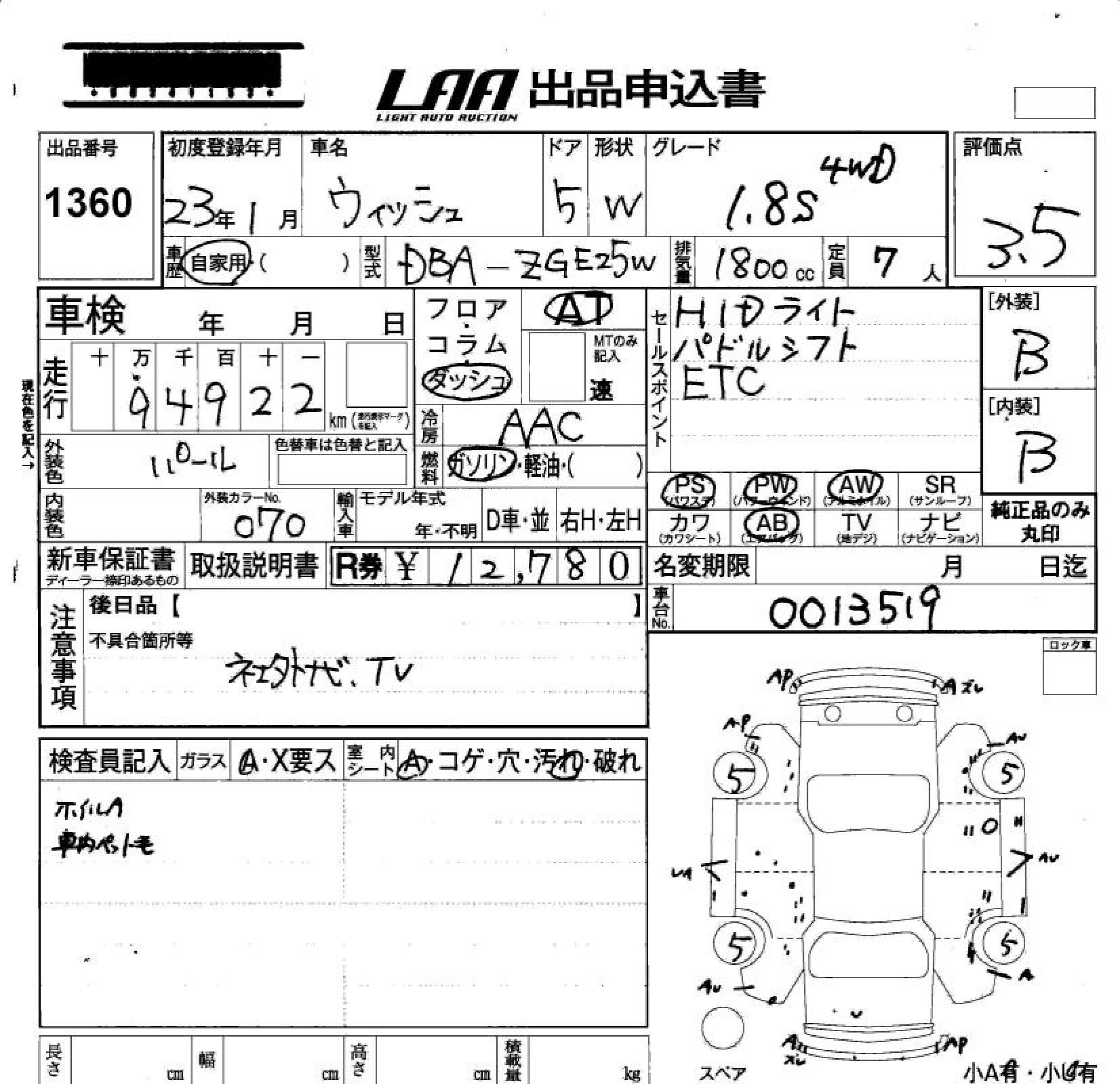 TOYOTA WISH