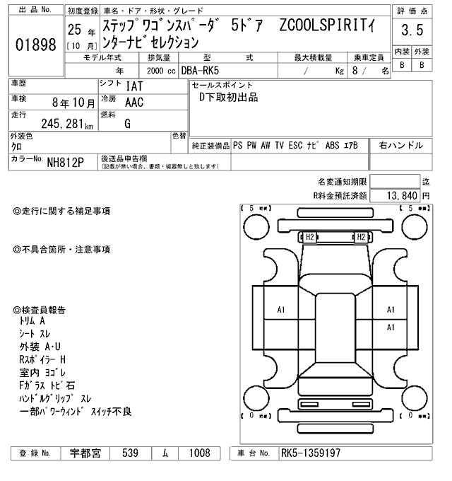 HONDA STEPWGN