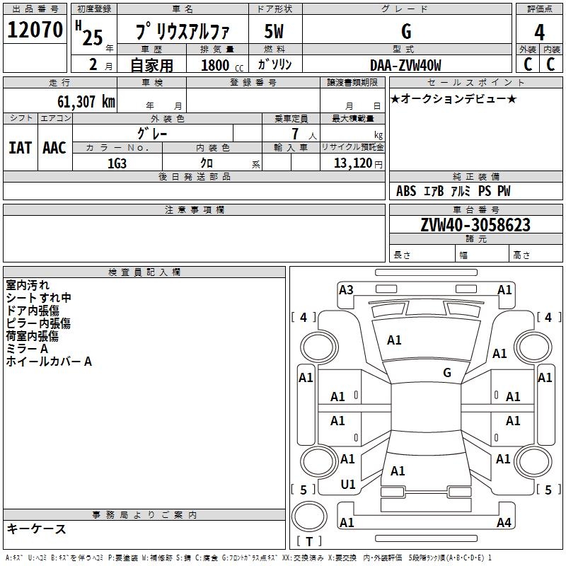 TOYOTA PRIUS ALPHA