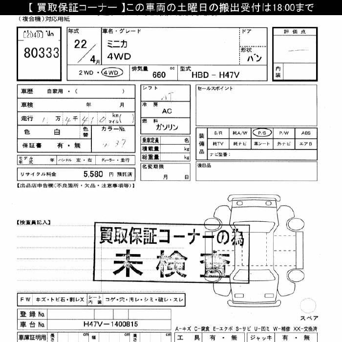 MITSUBISHI MINICA