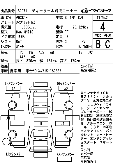 SUZUKI XBEE