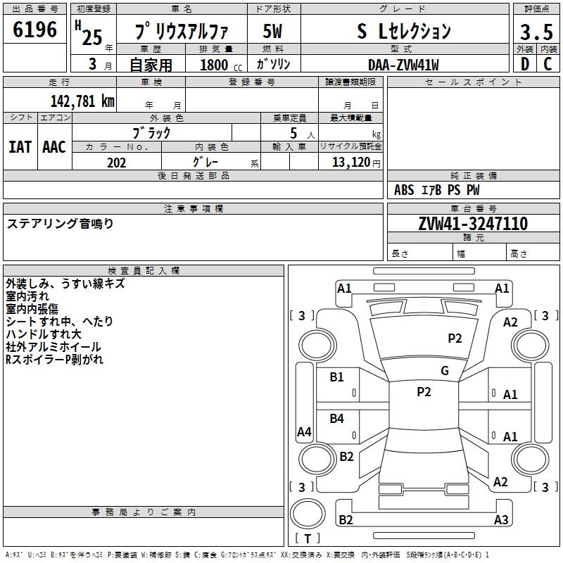 TOYOTA PRIUS ALPHA