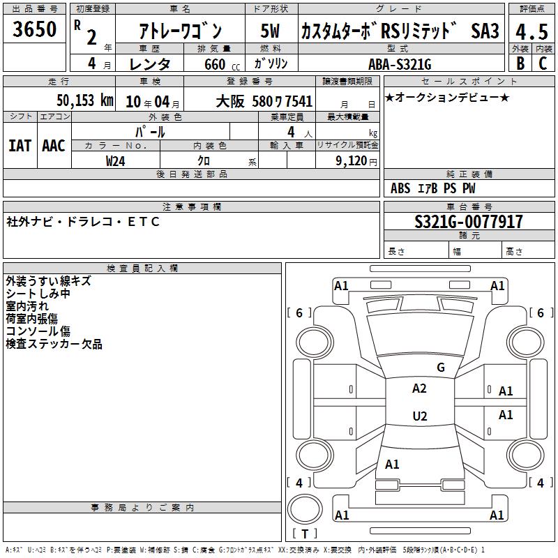 DAIHATSU ATRAI