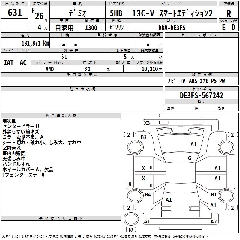 MAZDA DEMIO