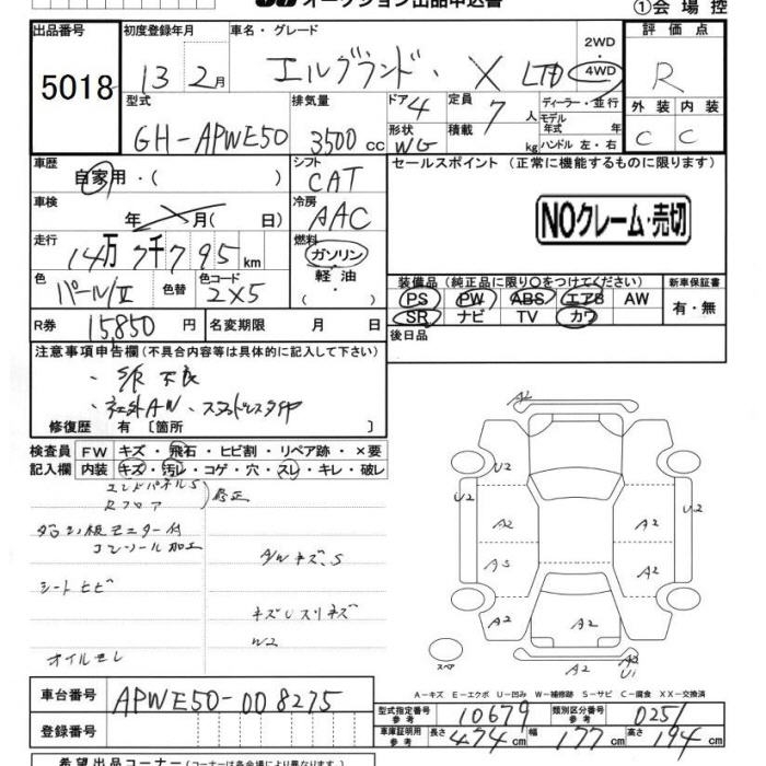 NISSAN ELGRAND