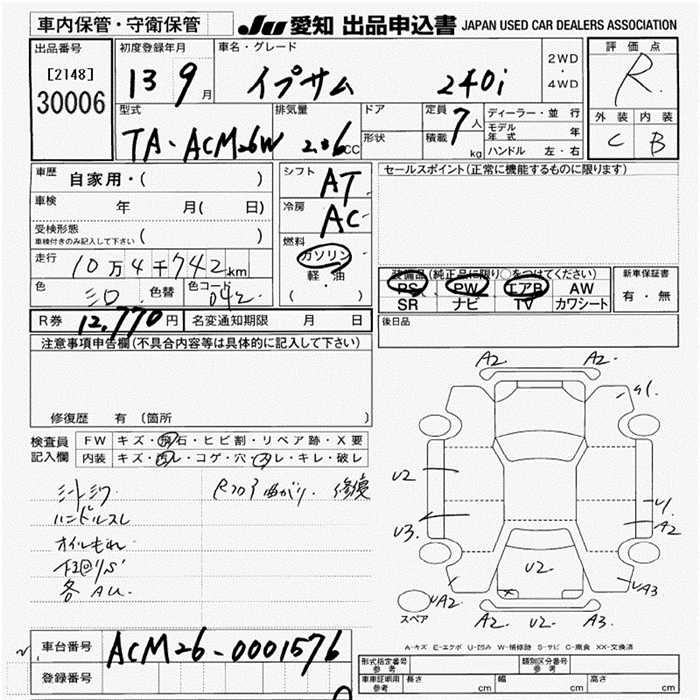 TOYOTA IPSUM
