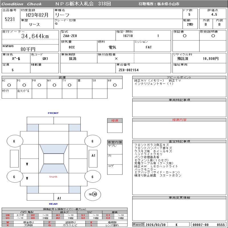 NISSAN LEAF