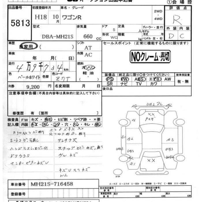 SUZUKI WAGON R