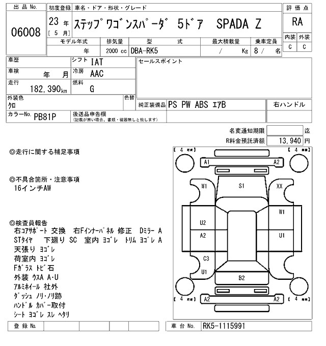 HONDA STEPWGN