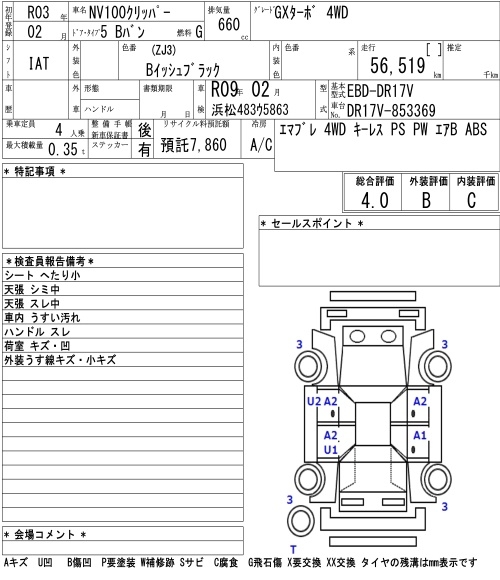 NISSAN NV100 CLIPPER