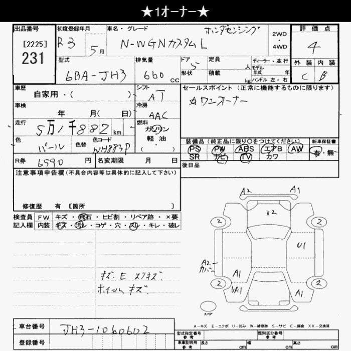 HONDA N-WGN