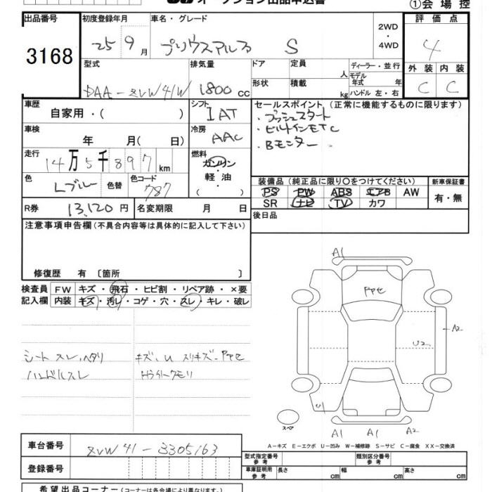TOYOTA PRIUS ALPHA