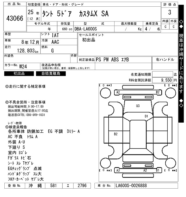 DAIHATSU TANTO