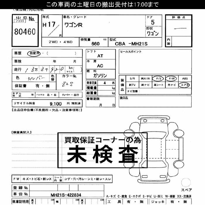 SUZUKI WAGON R