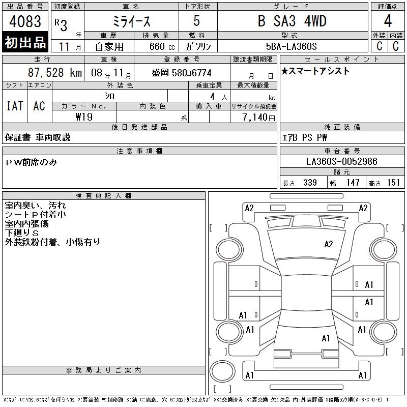 DAIHATSU MIRA E:S