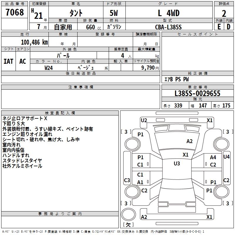 DAIHATSU TANTO