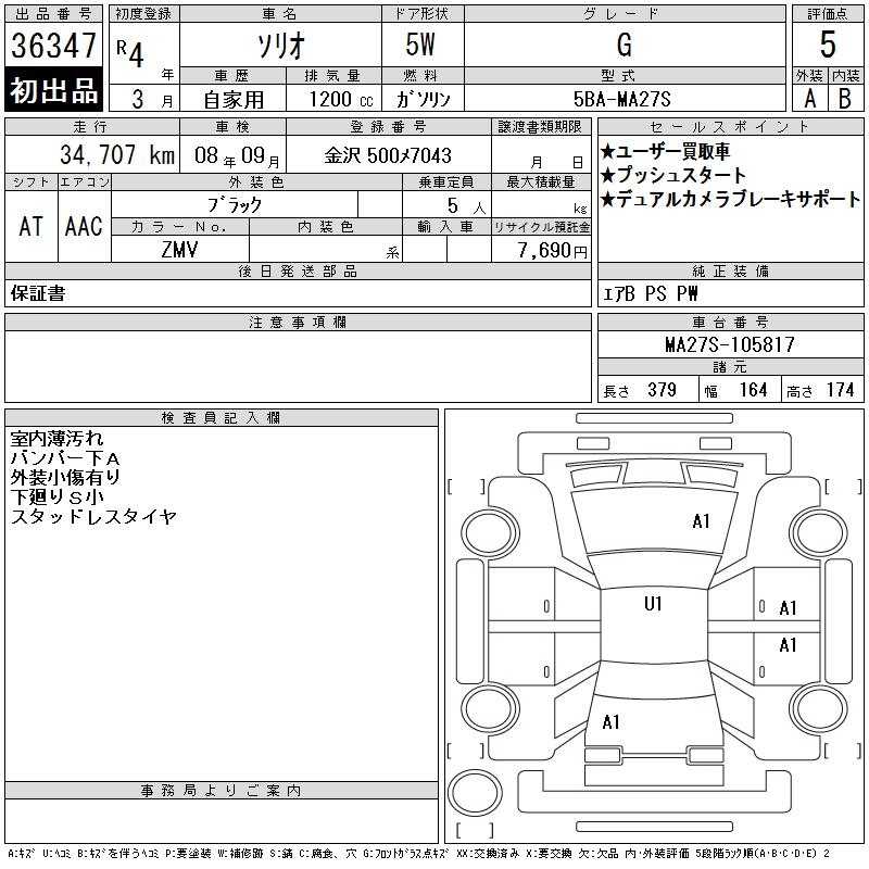 SUZUKI SOLIO