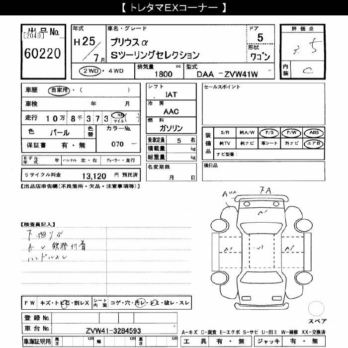 TOYOTA PRIUS ALPHA