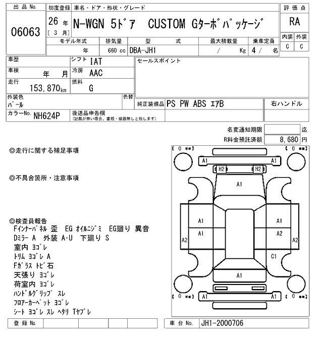 HONDA N-WGN