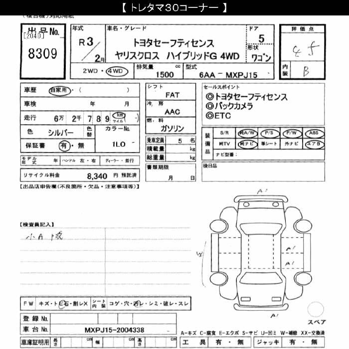 TOYOTA YARIS CROSS