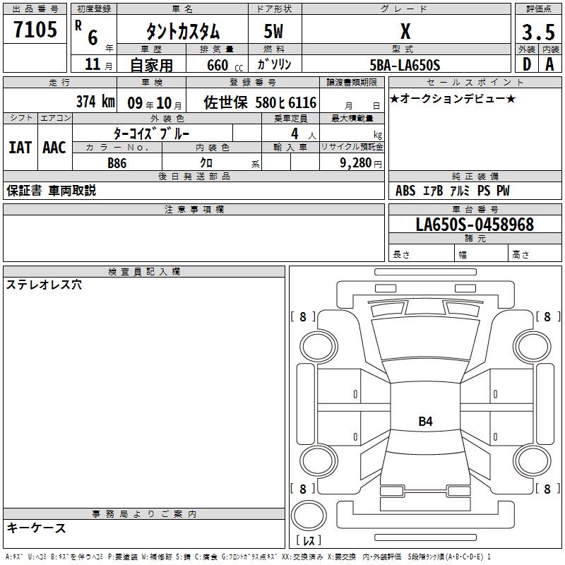 DAIHATSU TANTO
