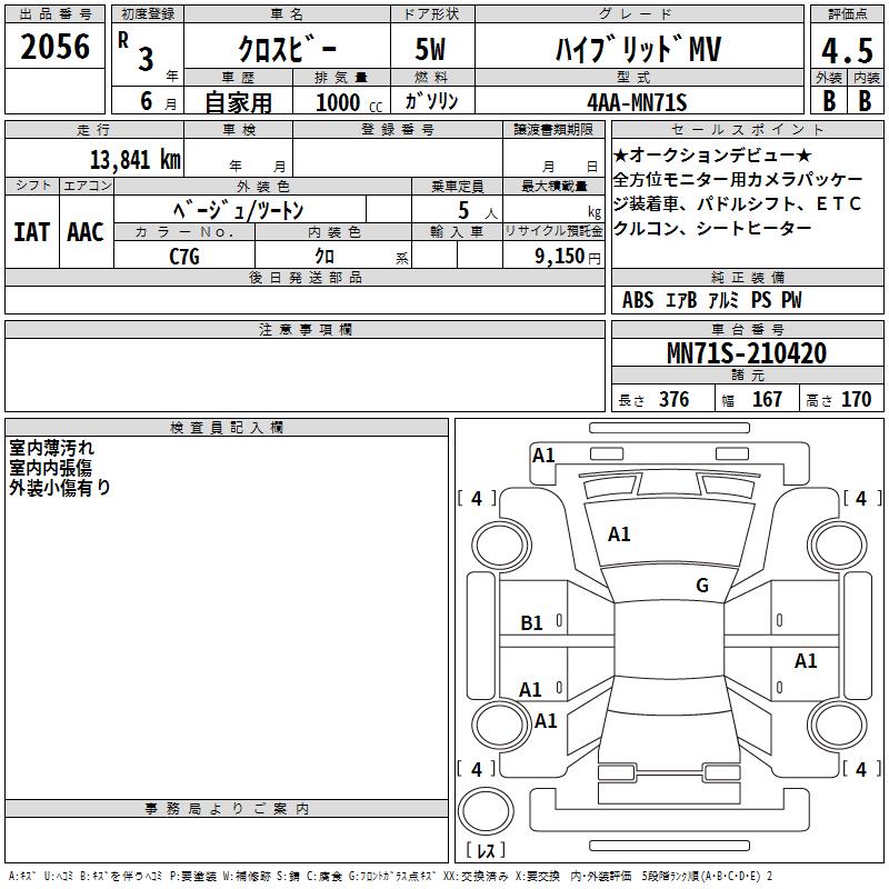 SUZUKI XBEE
