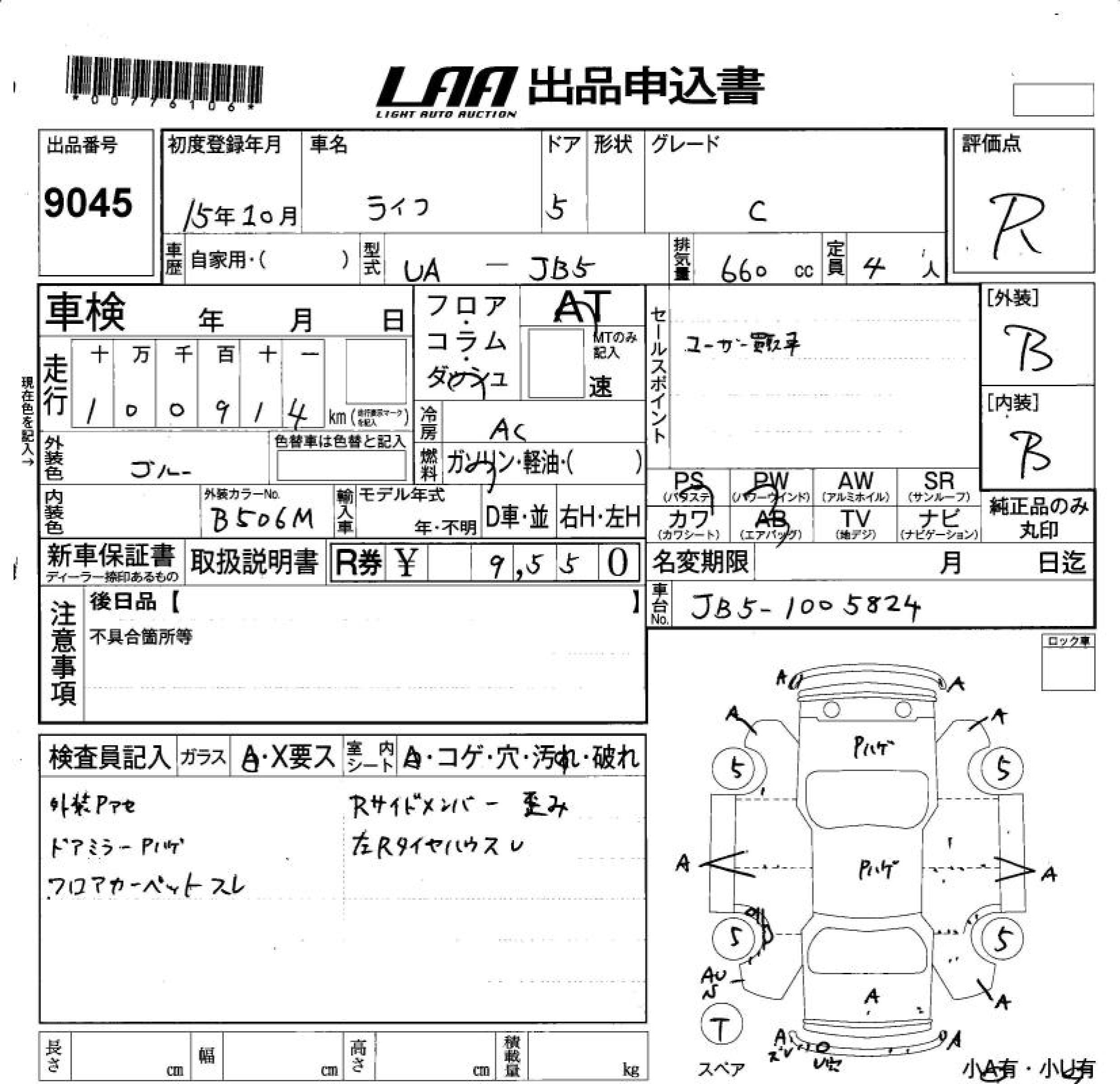 HONDA LIFE