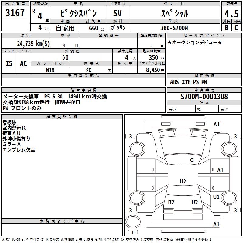 TOYOTA PIXIS VAN