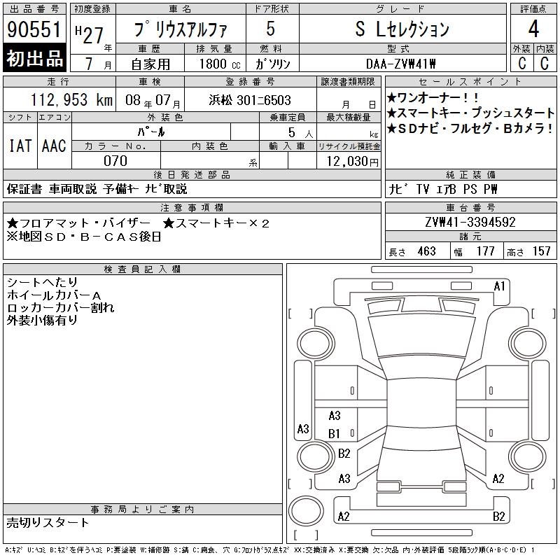 TOYOTA PRIUS ALPHA