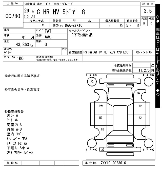 TOYOTA C-HR