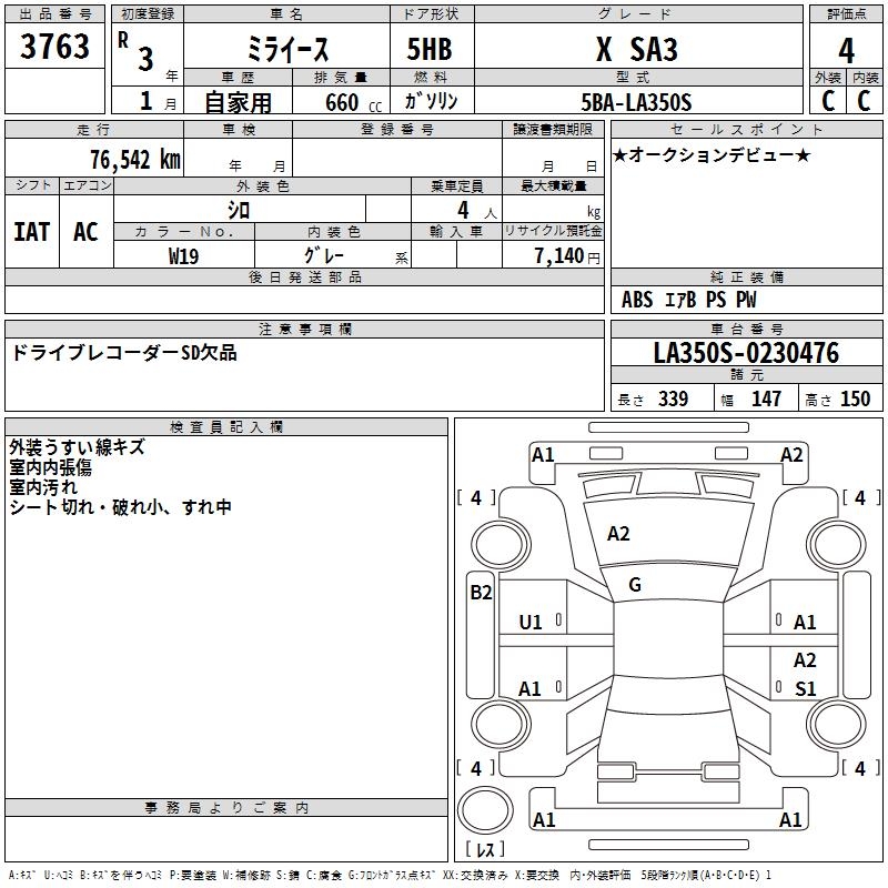 DAIHATSU MIRA E:S