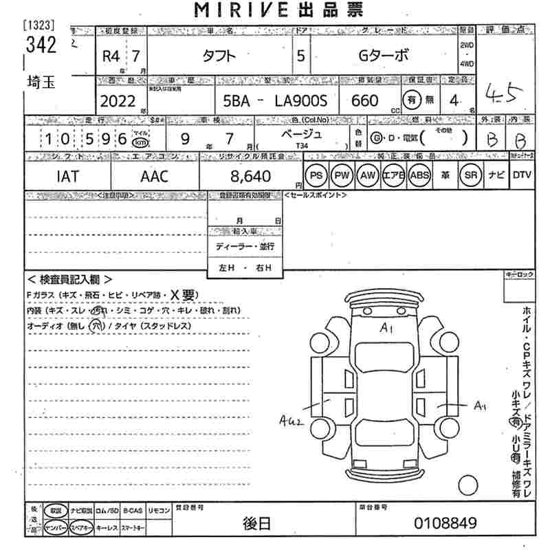 DAIHATSU TAFT