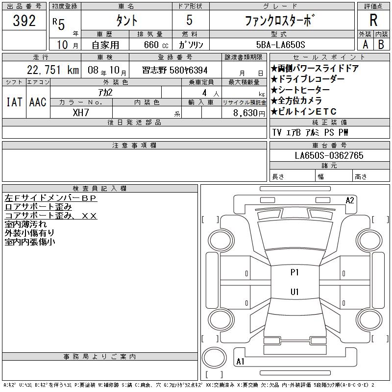 DAIHATSU TANTO