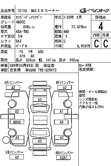 SUBARU SAMBAR