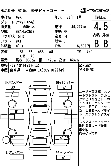 DAIHATSU CAST