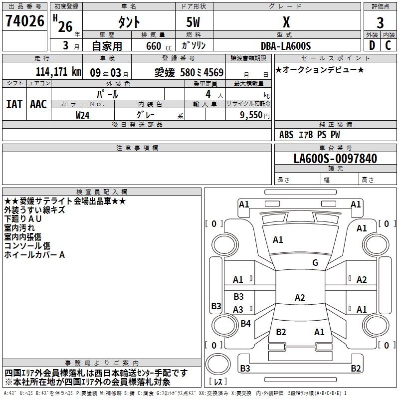 DAIHATSU TANTO