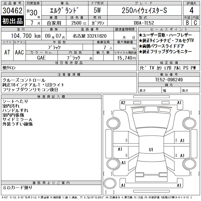 NISSAN ELGRAND