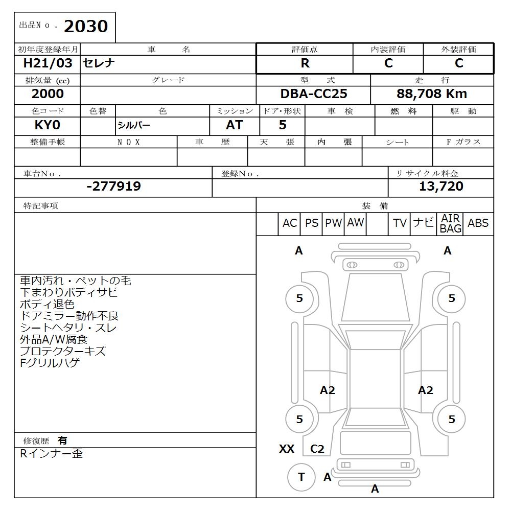 NISSAN SERENA