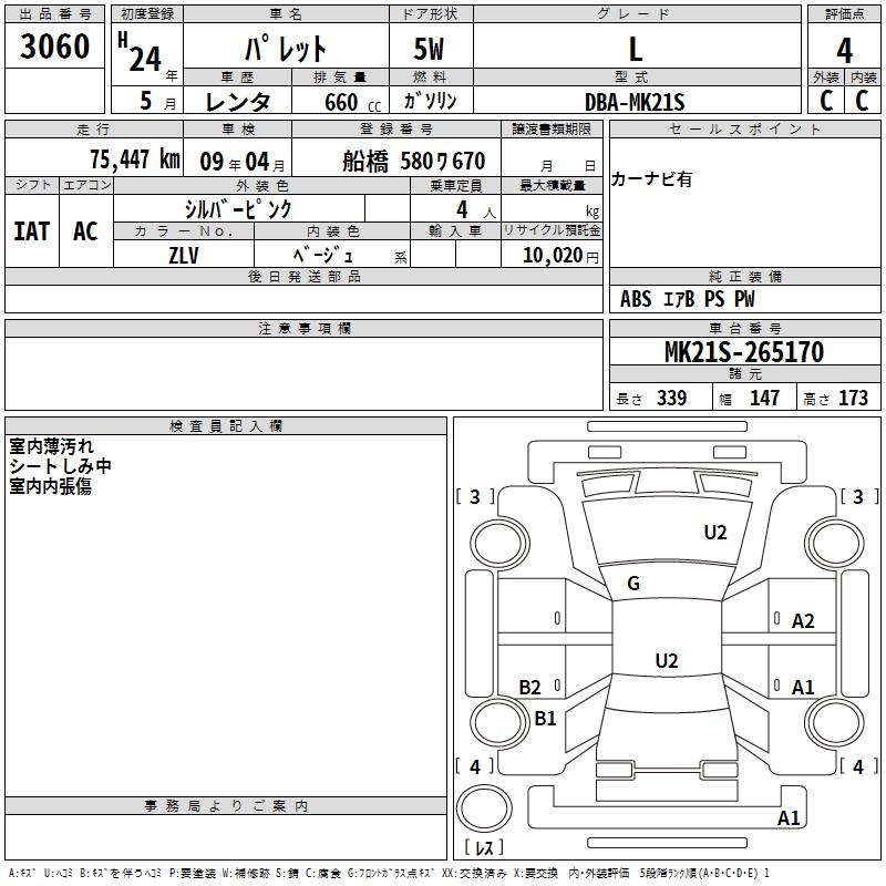 SUZUKI PALETTE