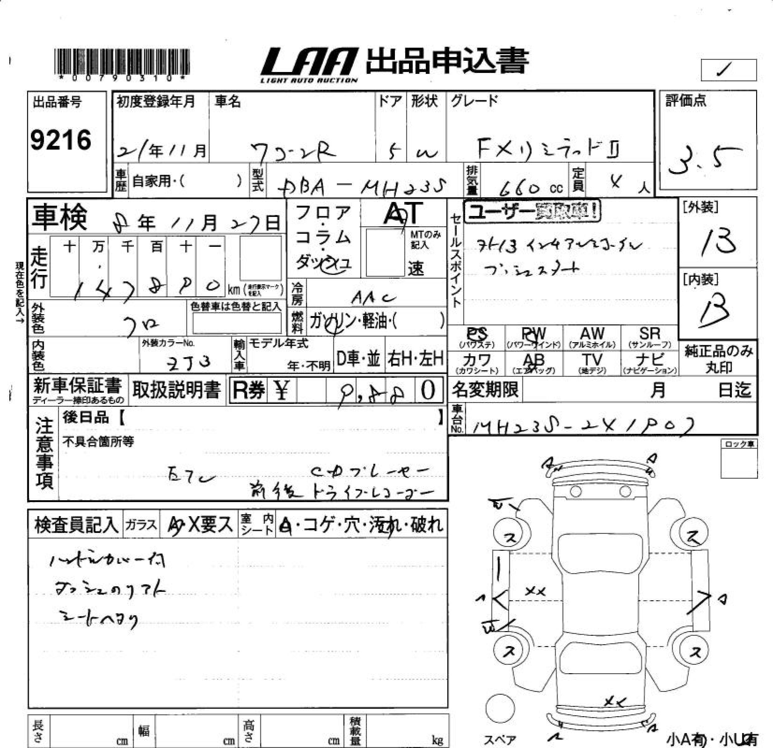 SUZUKI WAGON R