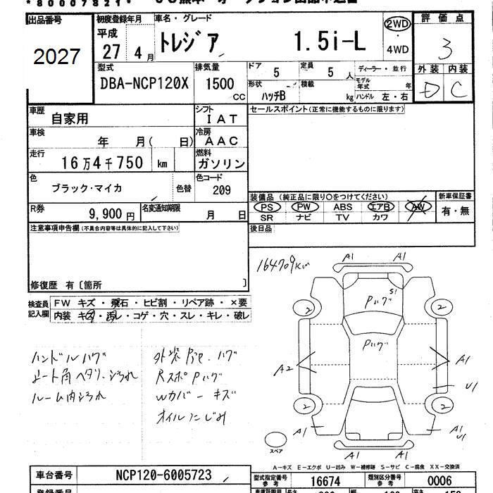 SUBARU TREZIA