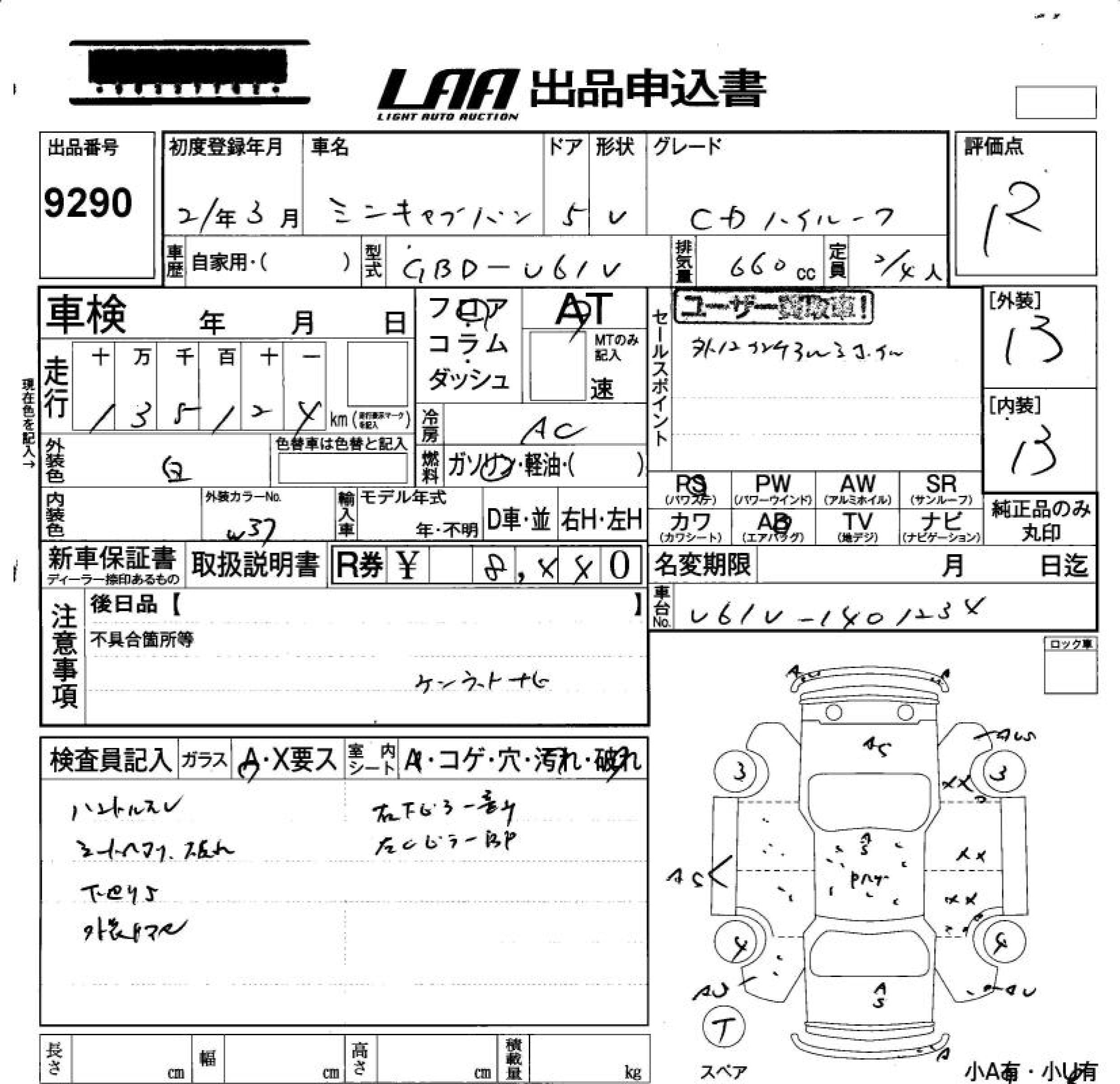 MITSUBISHI MINICAB