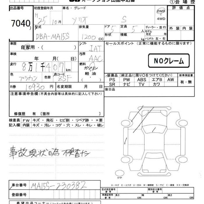 SUZUKI SOLIO